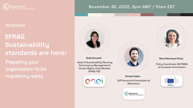 EFRAG Sustainability Standards are here