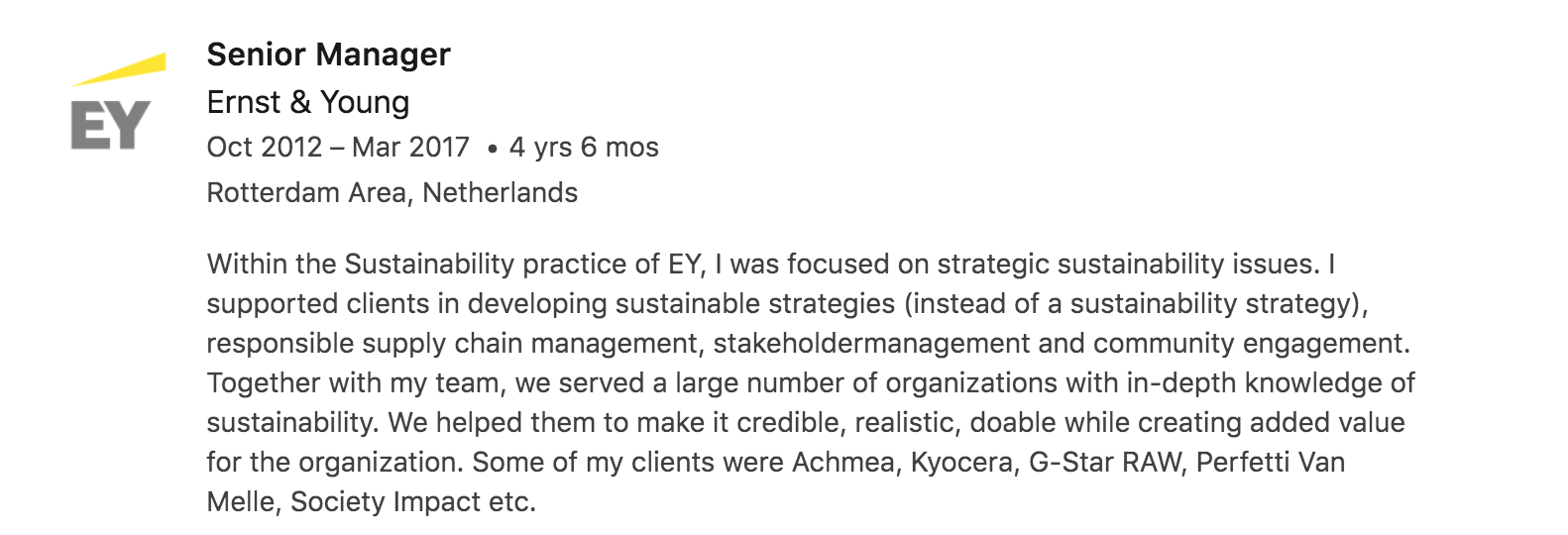 Sustainability consultant Carolien Gadella-van Wersch