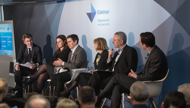 UK launch of Edelman’s annual Trust Barometer transparency